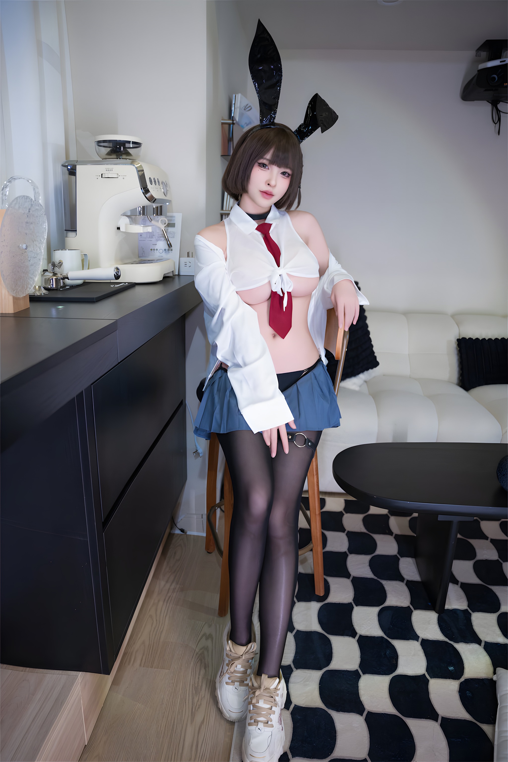 图片[1]-清水由乃 – NO.062 JK兔女郎 [59P]-XikXak